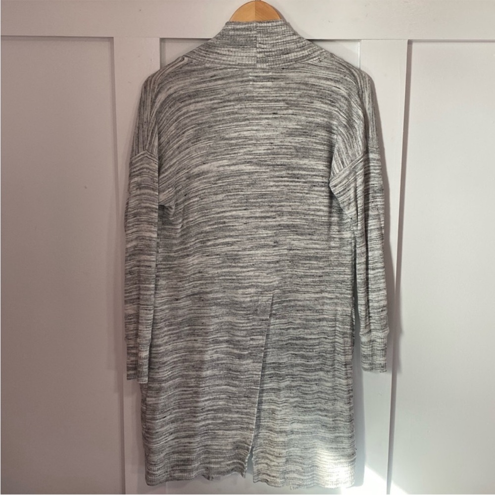 River + Sky Sundown Midi Duster / Cardigan Sweater Heather Gray XS Small - Picture 2 of 7